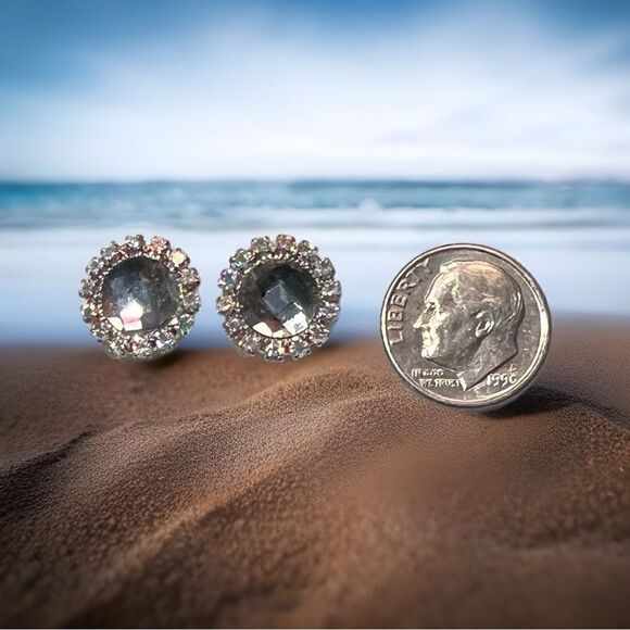 Handcrafted earrings with Swarovski crystal - Picture 2 of 3